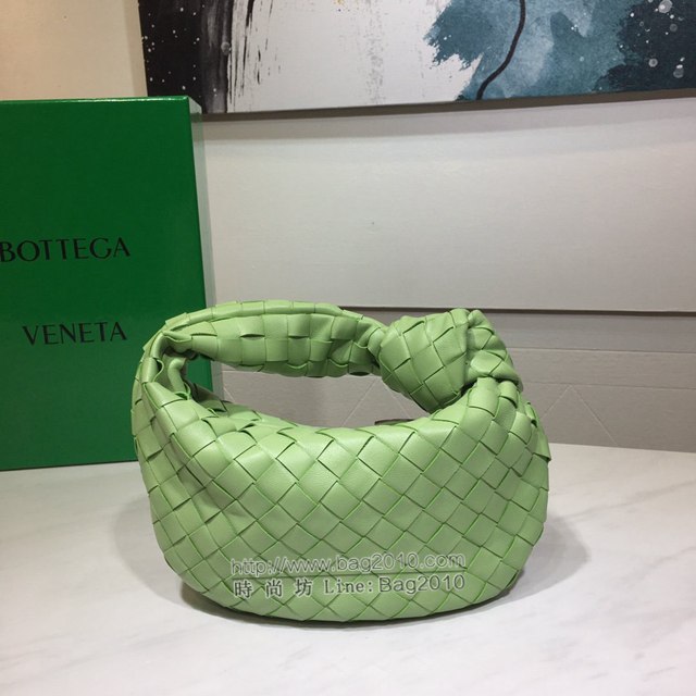 Bottega veneta高端女包 98080 寶緹嘉小號羊皮手工編織女包 BV爆款jodie新版本2代編織打結圓形hobo包  gxz1150